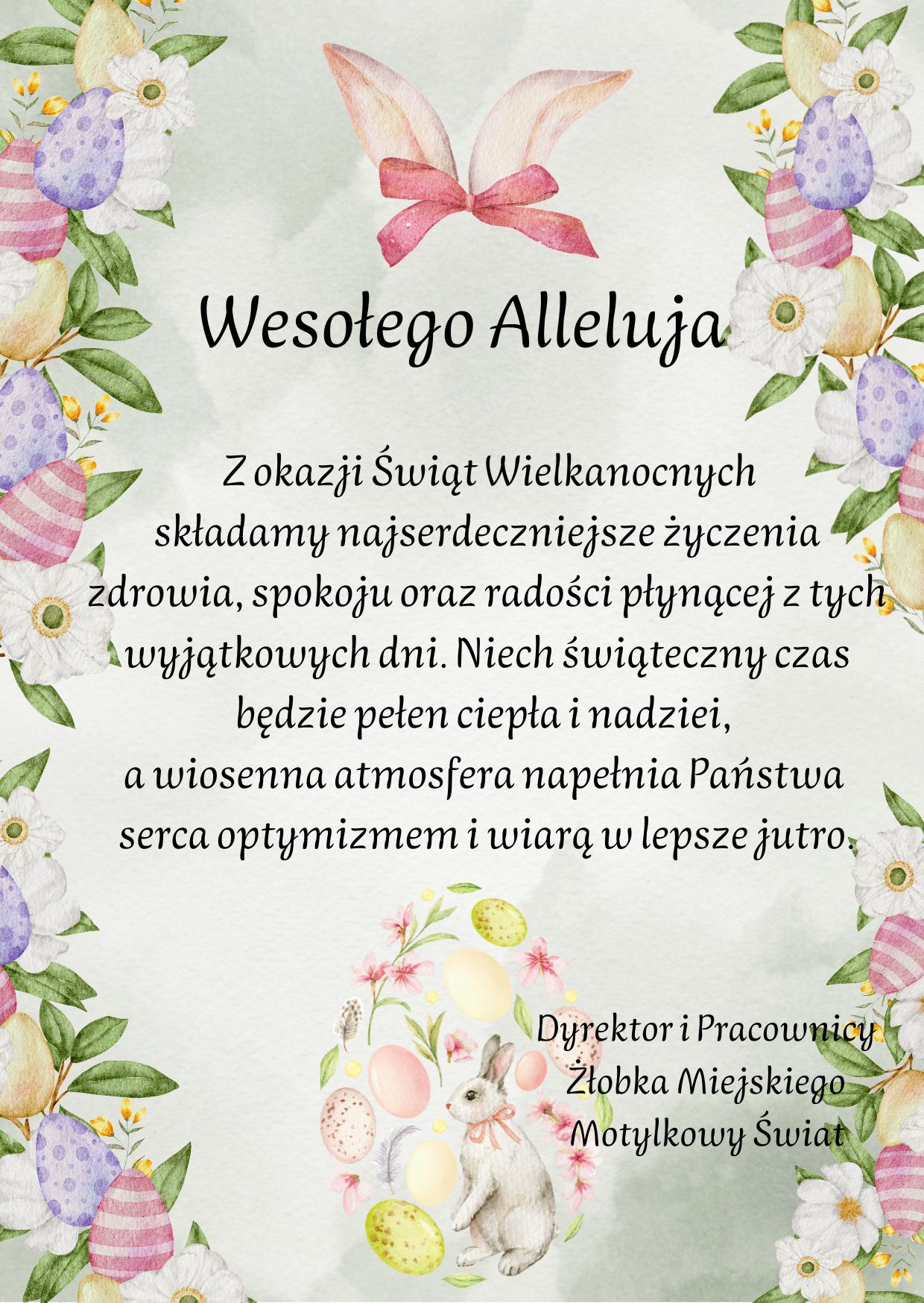 Więcej o: Życzenia Wielkanocne