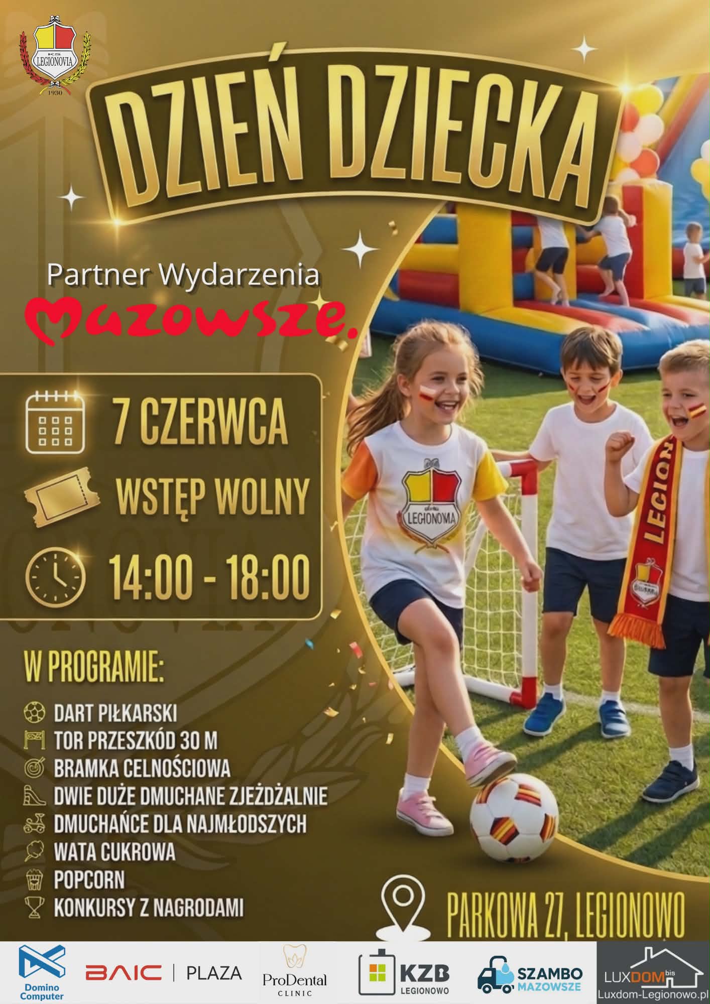 Więcej o: „Dzień Dziecka z Legionovią”